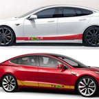Side Skirt Stripe Decals (2-Pack) | 3 Styles | Multiple Colors | Scratch Protection