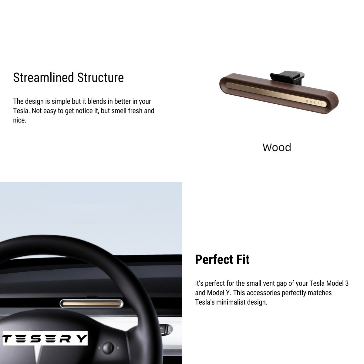 Car Fragrance Diffuser for Model 3/Y