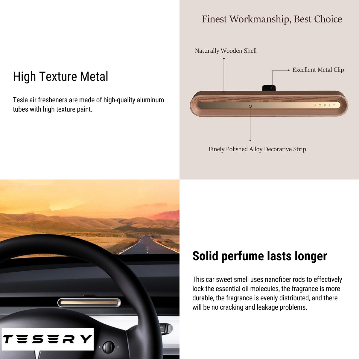 Car Fragrance Diffuser for Model 3/Y