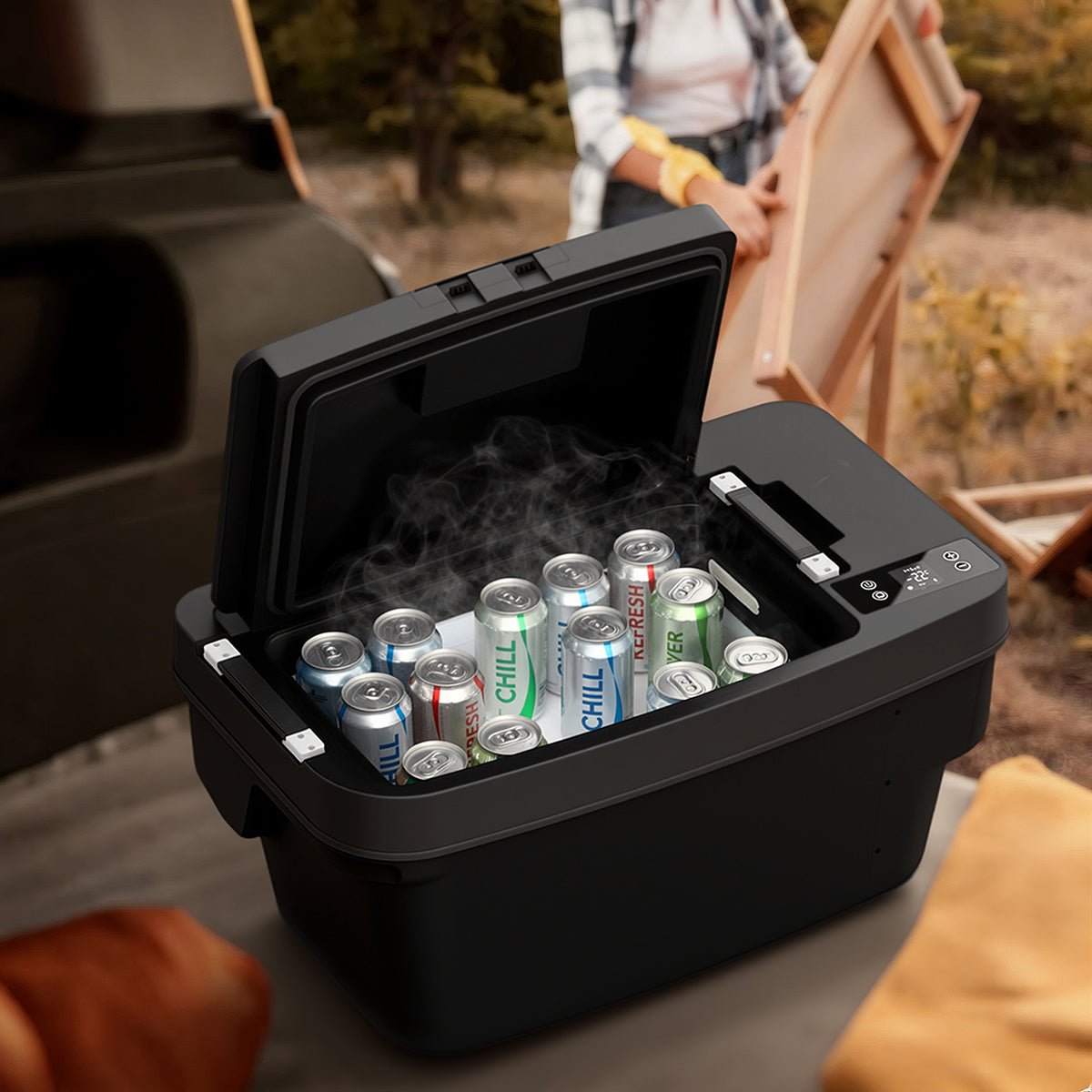 Car Refrigerator in Trunk for Model 3/Y |