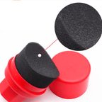 Tire Shine Applicator Sponge | Arc Design | Storage Lid | 2 Styles | 3 Colors