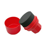 Tire Shine Applicator Sponge | Arc Design | Storage Lid | 2 Styles | 3 Colors