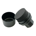 Tire Shine Applicator Sponge | Arc Design | Storage Lid | 2 Styles | 3 Colors