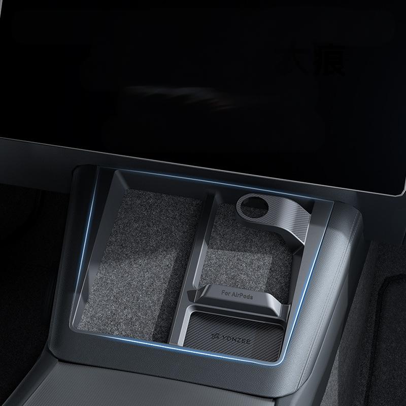 3-in-1 Wireless Charging Anti-Slip Organizer for Model 3 Highland / Model Y Juniper |