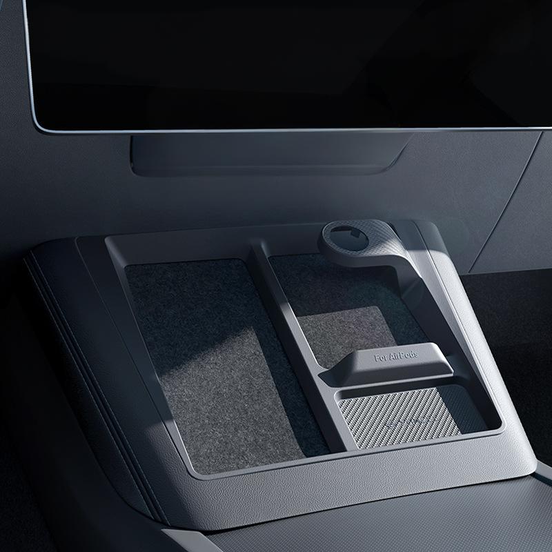 3-in-1 Wireless Charging Anti-Slip Organizer for Model 3 Highland / Model Y Juniper |