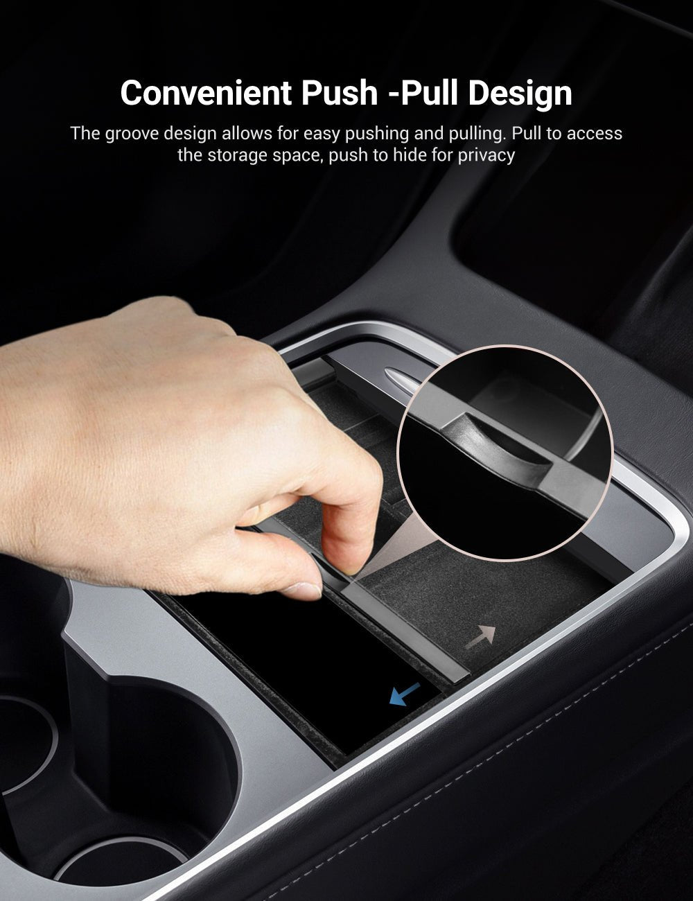 Center Console Tray for Model 3 & Model Y