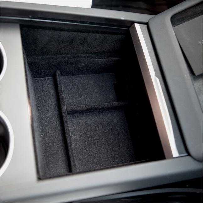 Center Front Storage Box for Model Y Juniper & Model 3 Highland |