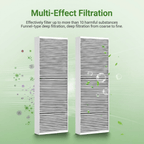 Complete HEPA Cabin Air Filter Set for Model Y | Upper & Lower 4-Pack/ Internal & External 6-Pack