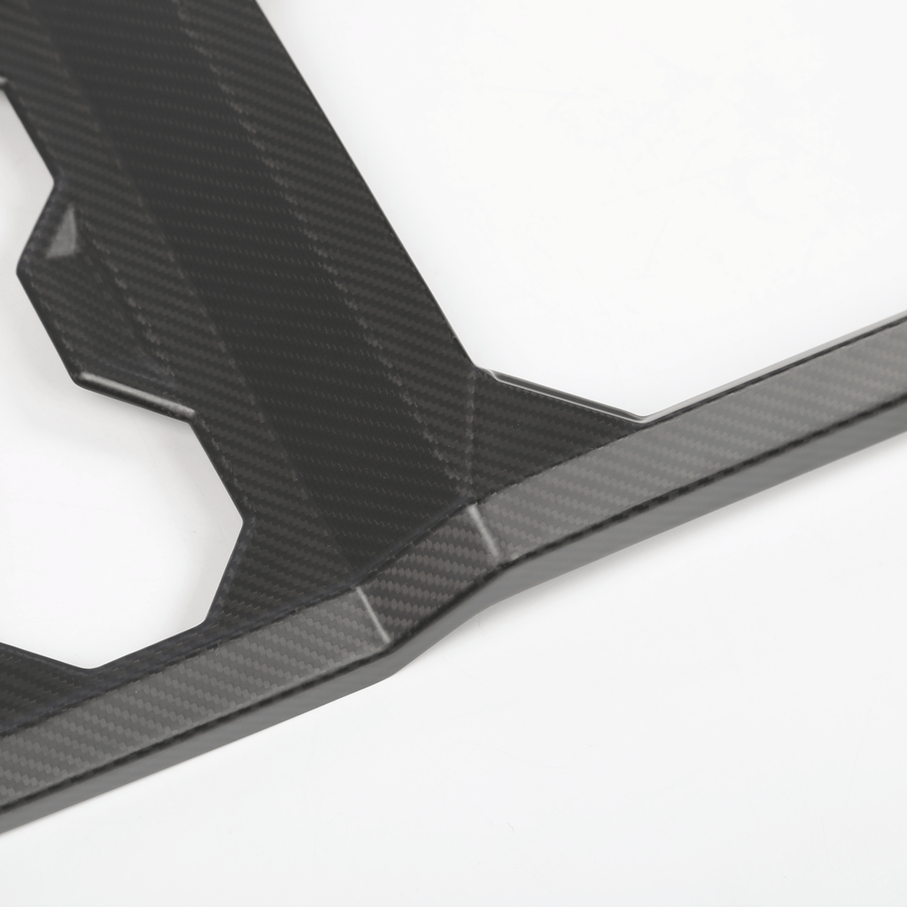 [Real Carbon Fiber] Front Drain Cup Panel For Cybertruck (Glossy/Matte)