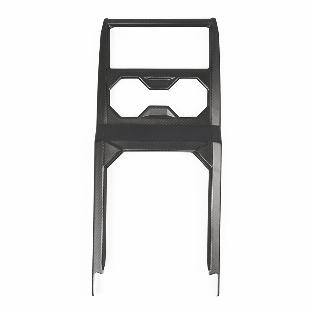 [Real Carbon Fiber] Front Drain Cup Panel For Cybertruck (Glossy/Matte)