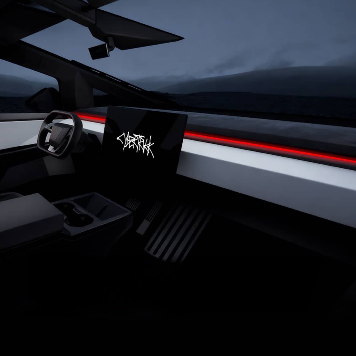 Cybertruck Smart BSD Blind Spot LED Ambient Lighting Kit |