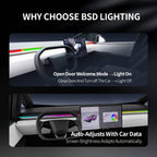 Cybertruck Smart BSD Blind Spot LED Ambient Lighting Kit |