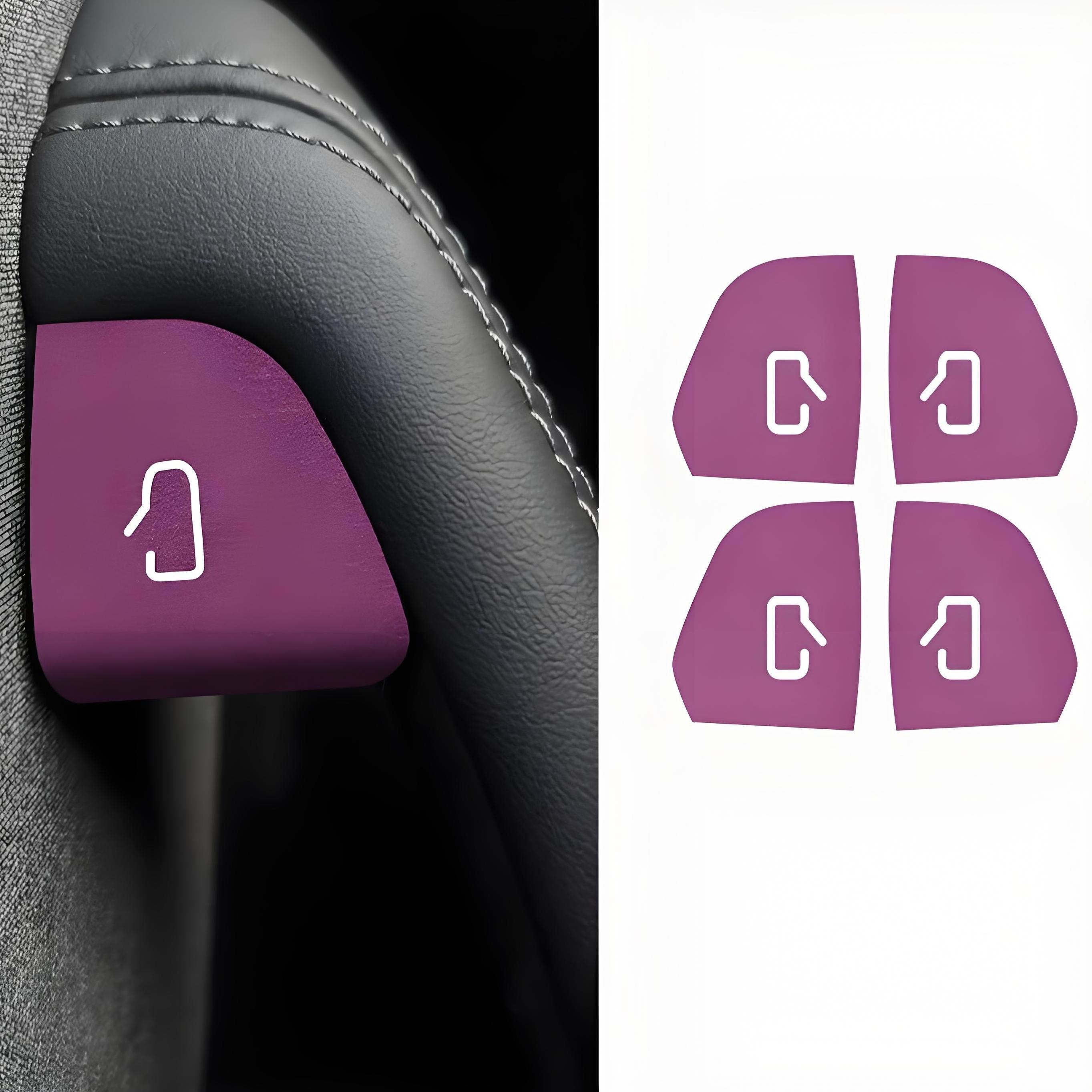 Door Open Button Stickers for Model Y Juniper & Model 3 Highland |