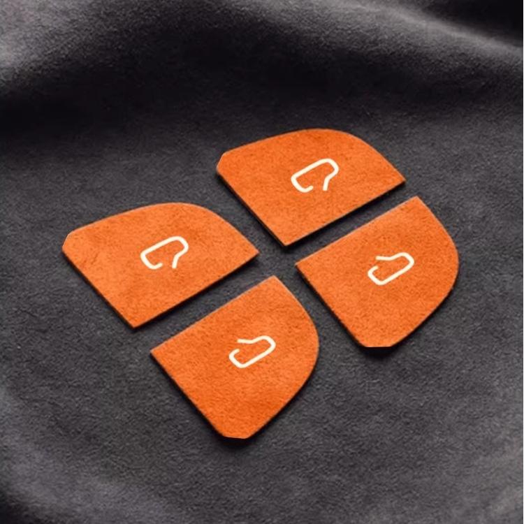 Door Open Button Stickers for Model Y Juniper & Model 3 Highland |