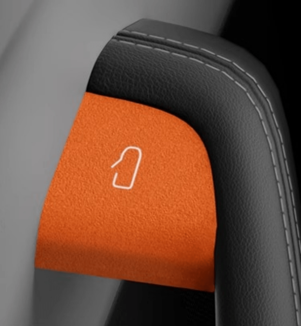 Door Open Button Stickers for Model Y Juniper & Model 3 Highland |