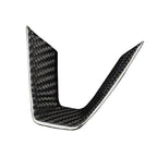 Dry Carbon Fiber Steering Wheel V-Cover for Model 3 Highland & Y Juniper