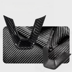 Dry Carbon Fiber Steering Wheel V-Cover for Model 3 Highland & Y Juniper