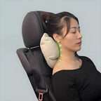 Dual-Layer Pressure Relief Headrest for Tesla