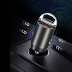 Dual-Port Fast Car Charger | PD 3.0 + QC 3.0 | 30W Output | Ultra-Compact Design