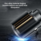 Dual-Port Fast Car Charger | PD 3.0 + QC 3.0 | 30W Output | Ultra-Compact Design