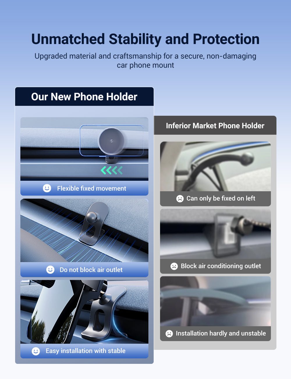 Flexible Phone Holder for Model 3 Highland & Model Y Juniper |