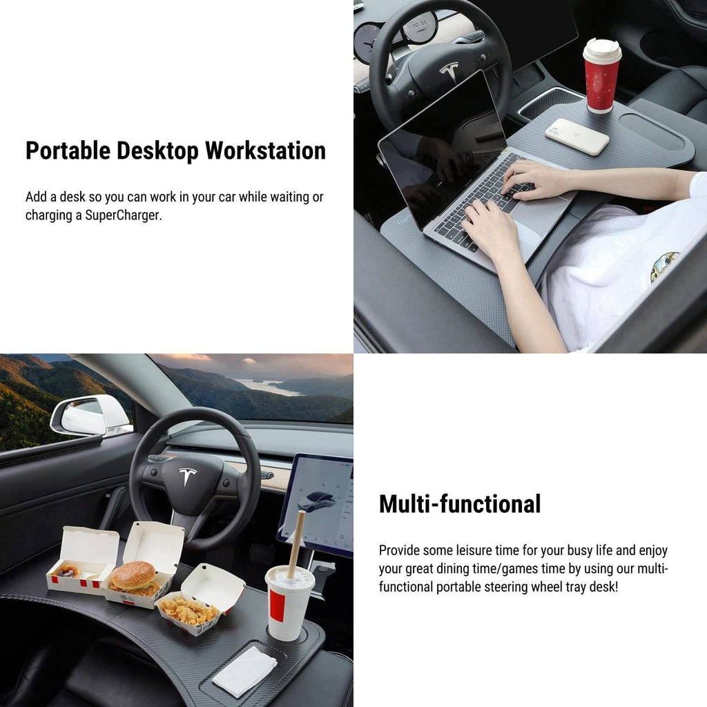 Foldable Laptop Working Desk for Model 3 / Model Y |