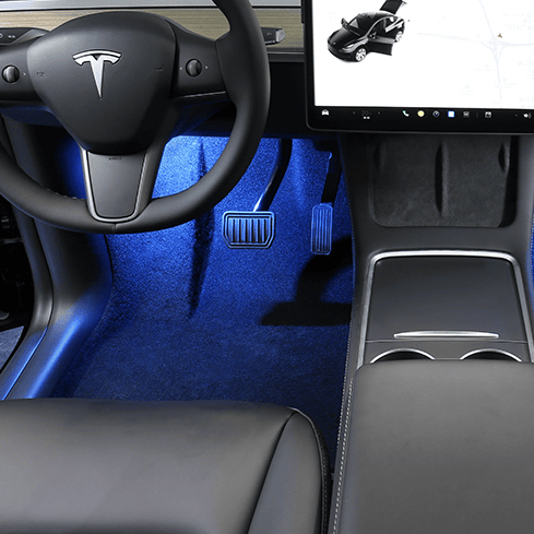 Footwell LED Lights for Model 3/Y/S/X