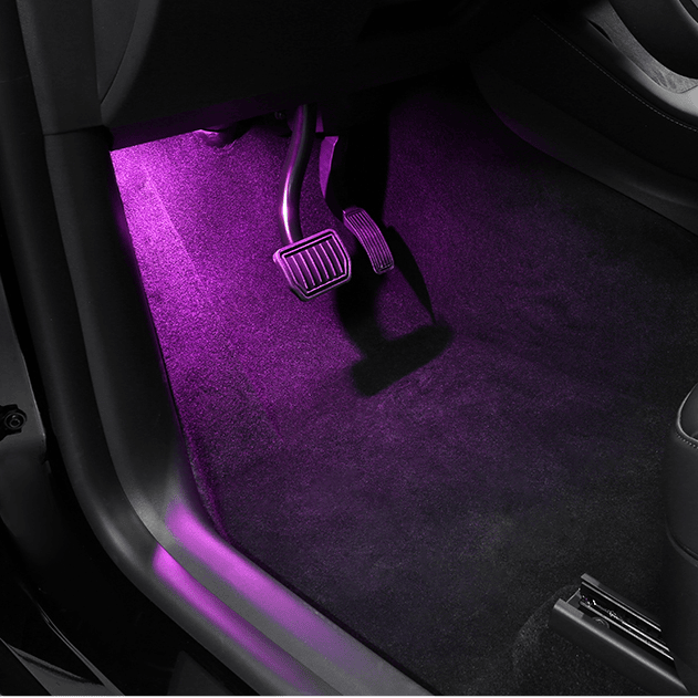 Footwell LED Lights for Model 3/Y/S/X
