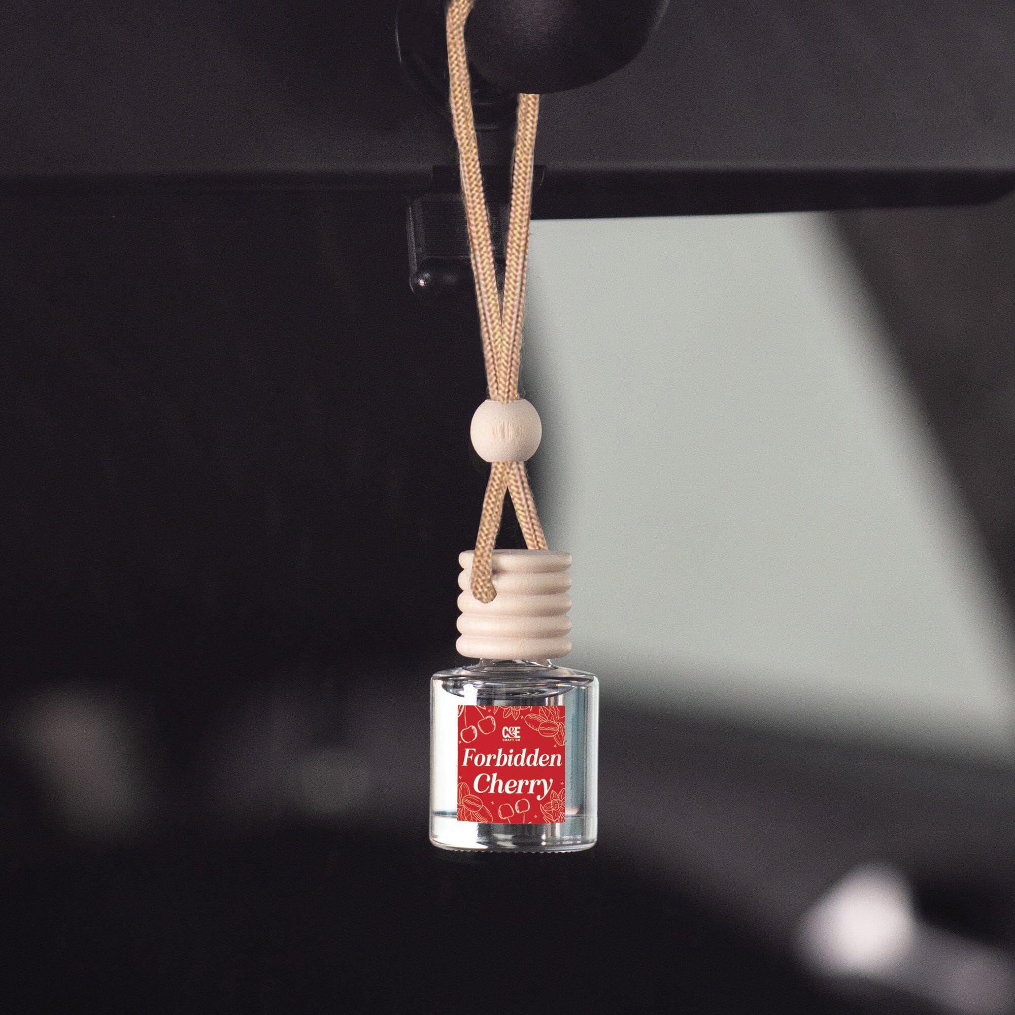 Forbidden Cherry Scented Car Freshener