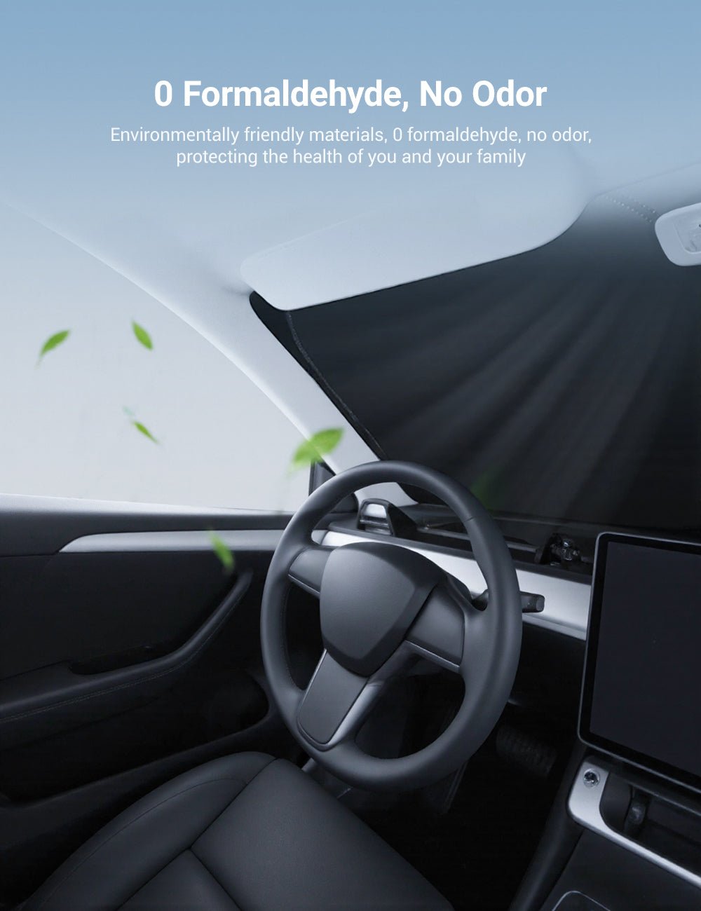 Front Windshield Sunshade for Model 3 / Model Y |