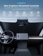 Front Windshield Sunshade for Model 3 / Model Y |