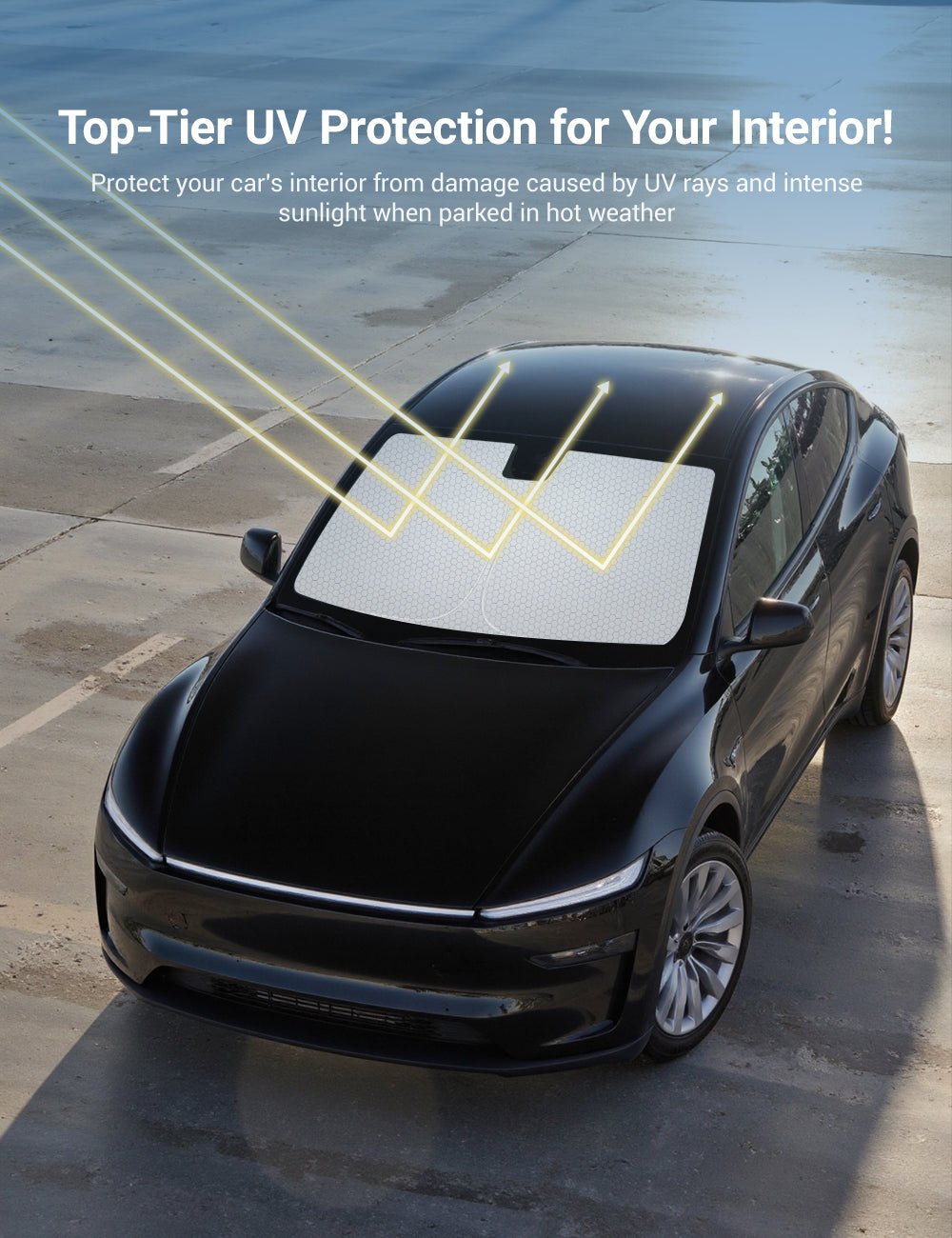 Front Windshield Sunshade for Model 3 / Model Y |