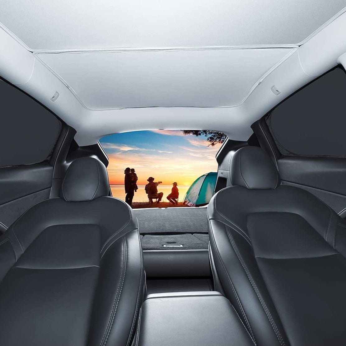 Full 8pcs Set Side Window Shade for Model Y |