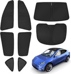 Full 8pcs Set Side Window Shade for Model Y |