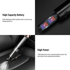 Cordless Handheld Car Vacuum Cleaner | 120W Dual Suction & Blowing Function
