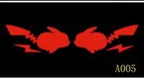 High-Mount Brake Light Projection Film | 5 Designs | Model 3/Y 2017-Present