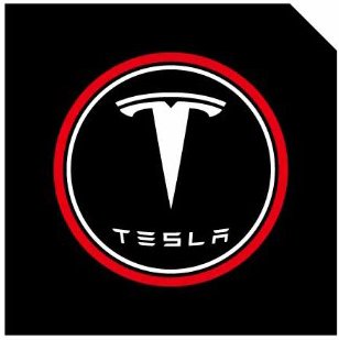 LED Logo Tesla Puddle Lights for Model 3/Y/S/X |