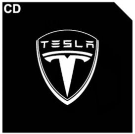 LED Logo Tesla Puddle Lights for Model 3/Y/S/X |
