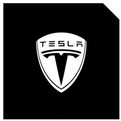 LED Logo Tesla Puddle Lights for Model 3/Y/S/X |