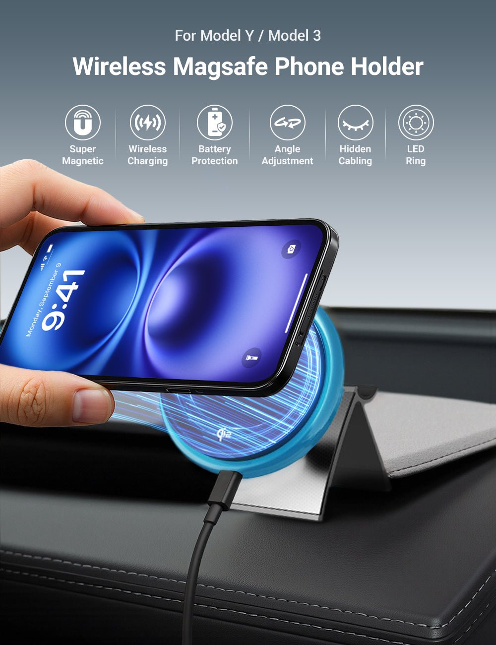 Magsafe Phone Mount for Model 3 / Model Y |