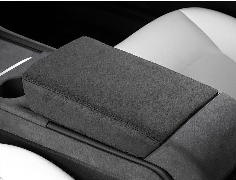 Alcantara Armrest Cover for Model 3 Highland & Model Y Juniper |
