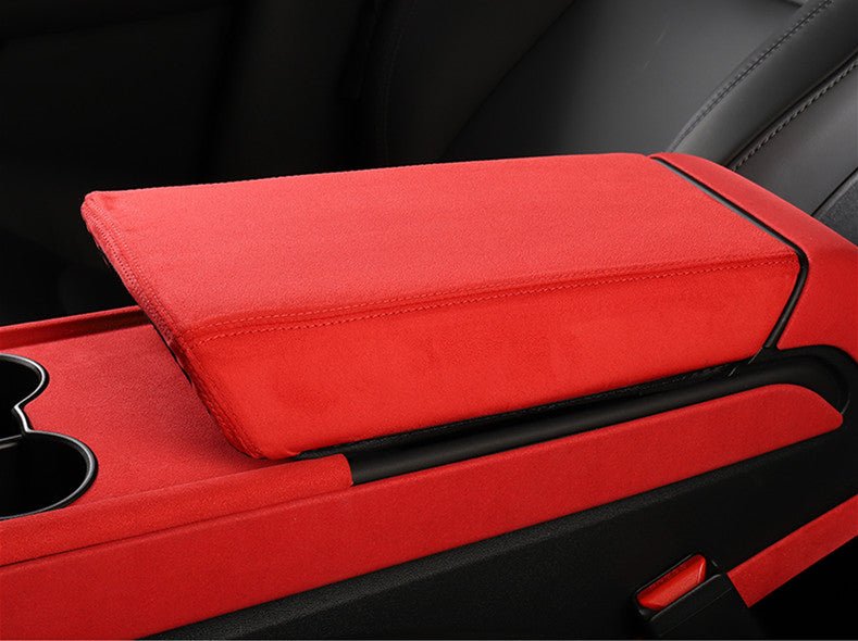 Alcantara Armrest Cover for Model 3 Highland & Model Y Juniper |