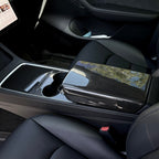 Model Y / 3 Armrest Cover - Dry Carbon Fiber Interior Mods