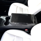 Model Y / 3 Armrest Cover - Dry Carbon Fiber Interior Mods
