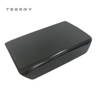 Model Y / 3 Armrest Cover - Dry Carbon Fiber Interior Mods