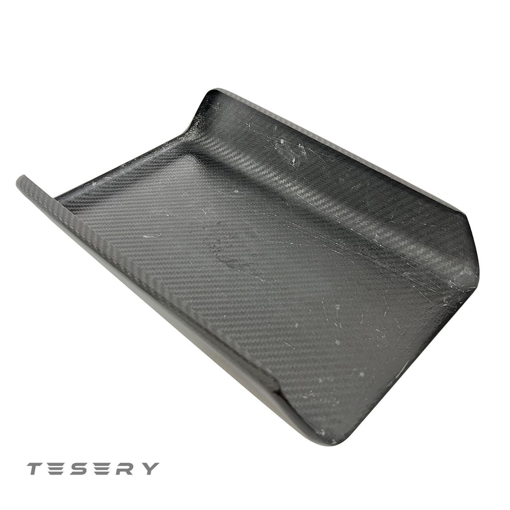 Model Y / 3 Armrest Cover - Dry Carbon Fiber Interior Mods