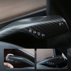 Model 3 / Y Turn Signal Stalk Cover - Dry Carbon Fiber Interior Mods