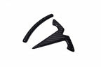 Model 3 / Y T Logo Overlay Front & Rear - Real Carbon Fiber Exterior