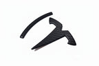 Model 3 / Y T Logo Overlay Front & Rear - Real Carbon Fiber Exterior