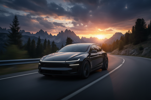 Model Y Juniper moody mountain